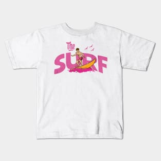 the summer surf club Kids T-Shirt